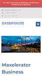 Mobile Screenshot of maxelerator.com
